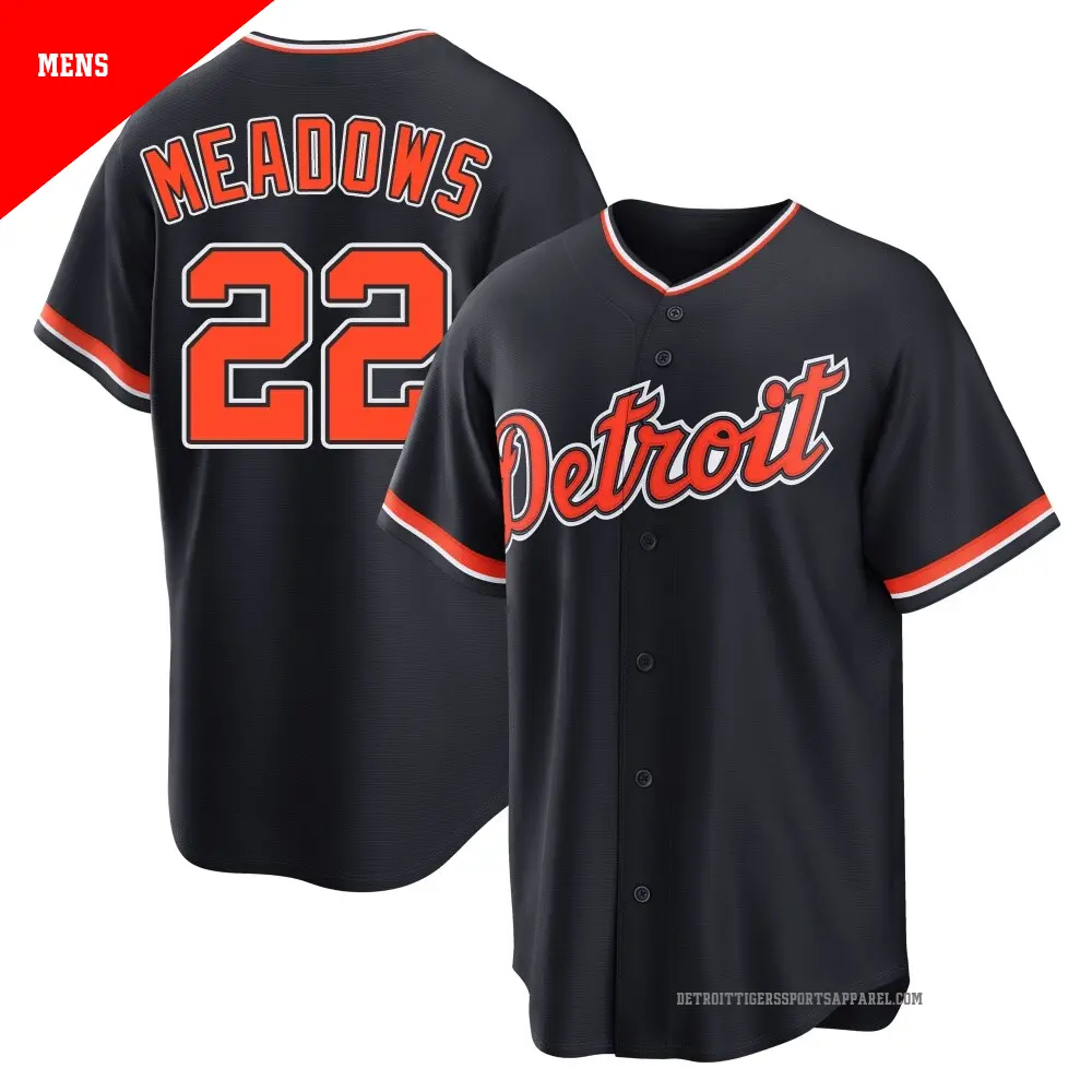 Youth #22 Parker Meadows Detroit Tigers Blue Limited 2024 City